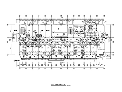 医院给排水图 施工图 建筑给排水