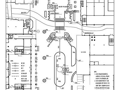 大型主题购物公园给排水大样 施工图 园林景观给排水