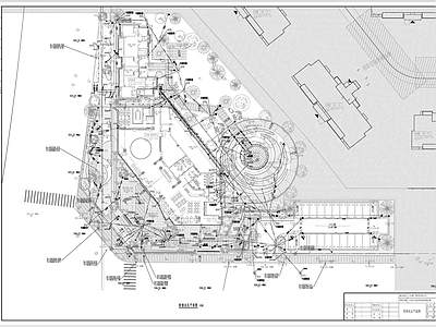 室外园林景观给排水大样 施工图