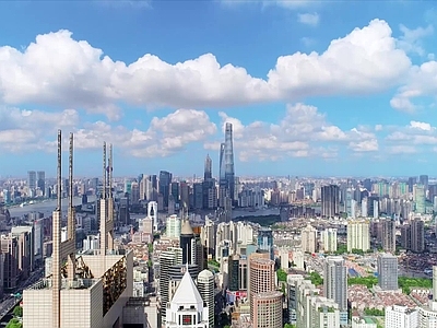 自然风景 | 城市建筑 | 天空 白天城市外景