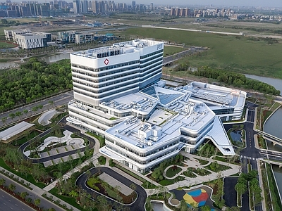 嘉兴凯宜现代医院建筑设计