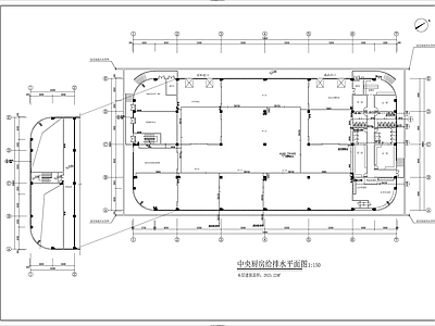 中央厨房给排水 施工图 建筑给排水