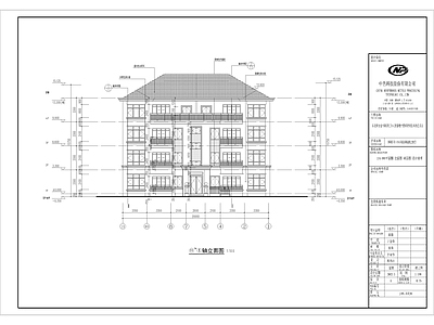 别墅自建房建筑结构外立面设计全套 施工图