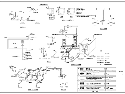 动力站房 给排水 施工图 建筑给排水