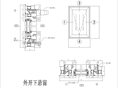 门窗节点 施工图