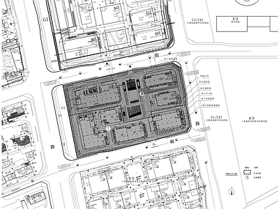 科技产业园项目室外给排水 施工图 建筑给排水