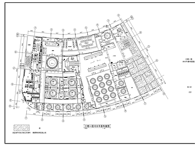 餐厅给排水 施工图 建筑给排水