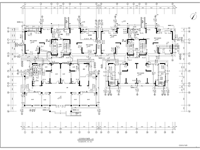 小高层综合办公楼给排水及消防系统设计图 施工图 建筑给排水