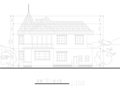 乡村别墅建筑 施工图