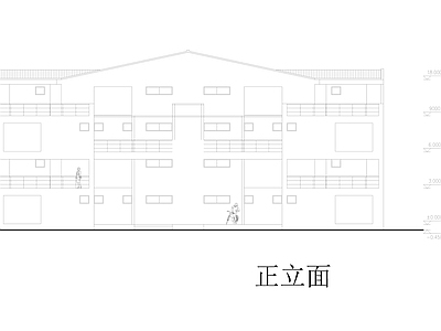 乡村别墅建筑 施工图