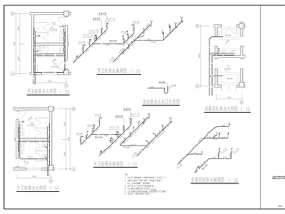 屠牛车间给排水 施工图 建筑给排水