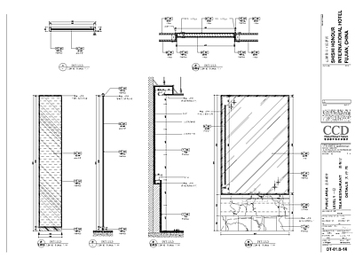 泉州某现代轻奢茶餐厅通用节点大样图 施工图