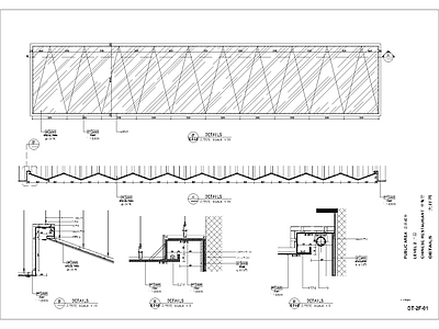 泉州某现代轻奢中餐厅通用节点大样图 施工图