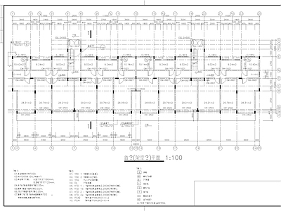 教师公寓楼建筑 施工图