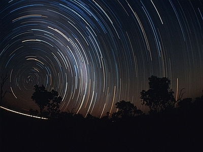 户外夜景天空星空夜色星空太空月球星空极光夜景夜晚宇宙星空