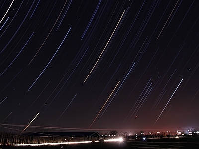 户外夜景流星夜色星空太空月球星空极光夜景夜晚宇宙星空星空顶夜晚天空