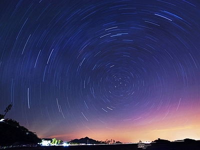 户外夜景天空星空夜色星空太空月球星空极光夜景夜晚宇宙星空