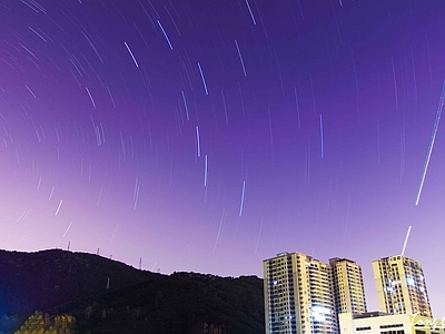 户外夜景天空星空夜色星空太空月球星空极光夜景夜晚宇宙星空