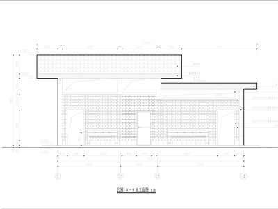 公园公共厕所建筑结构给排水详图 施工图 建筑给排水