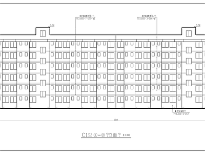 现代学生公寓设计图纸 施工图