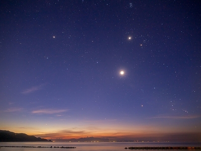 户外星空夜景图 夜晚星空 夜晚天空 太空星球 迷幻星云星空