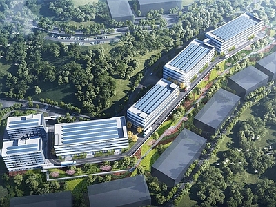 现代厂房建筑
