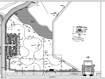 园林图纸1 施工图 园林景观给排水