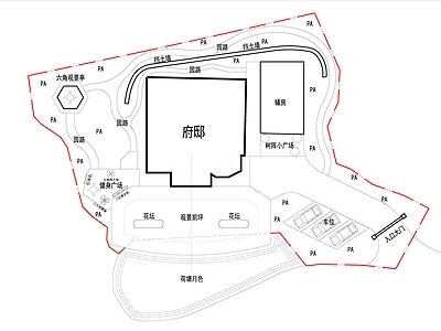 美丽乡村别墅庭院景观方案 施工图