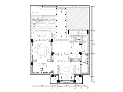 餐饮餐厅给排 施工图 建筑给排水