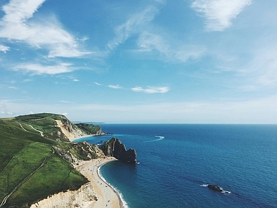 大海天空自然风景