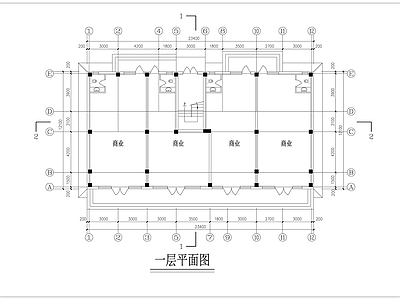 三层别墅建筑设计施工详图全套 施工图