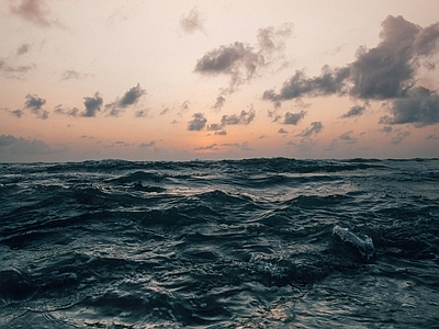 大海海面自然风景