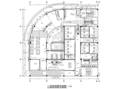 三层中医馆消防建筑给排水 施工图