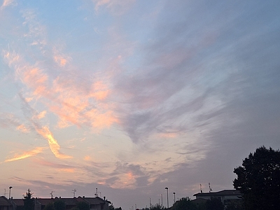 日出日落多云的天空景观风景 天空