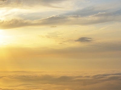 广角唯美纯净天空 天空