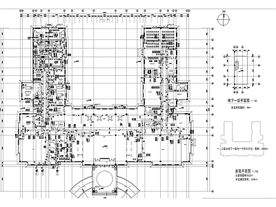 大型会所给排水消防 施工图