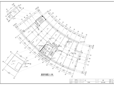 沿街十四层酒店式公寓建 施工图