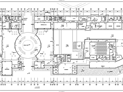 某办公楼弱电工程安防系统电气图纸 施工图