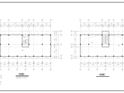 23x12m四层半自建别墅建筑 施工图