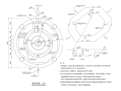 水景给排水电气详图 施工图