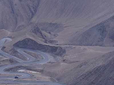 无缝沙漠山水自然风景