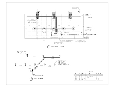 现代其他节点详图 水景给排水详图 施工图