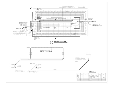 现代其他节点详图 主水景给排水 施工图