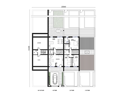 户型优化 四层联排别墅平面 联排别墅四层平面 四层别墅设计图 竖向联排别墅平面 四层联排别墅 施工图