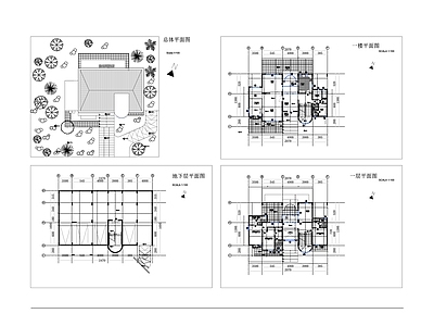 现代别墅建筑 现代三层住宅平面 三层别墅设计图 现代别墅项目设计 三层住宅平面图纸 现代三层别墅布局 施工图