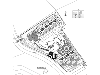 给排水图 幼托建筑 4层幼儿园 消防给排水 施工图