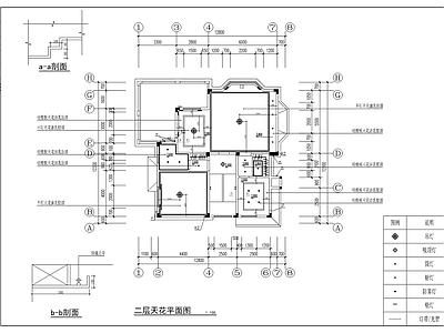 现代整体家装空间 别墅装修全套图 施工图