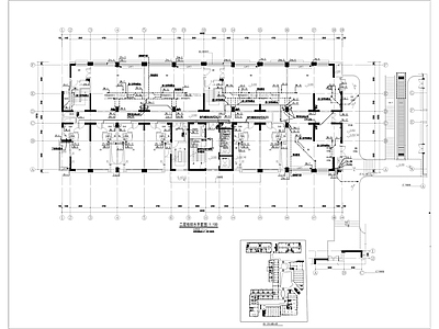 给排水图 建筑给排水 式公寓水施图 施工图