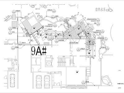 欧式庭院 别墅景观 园景观 别墅 私家 园 施工图