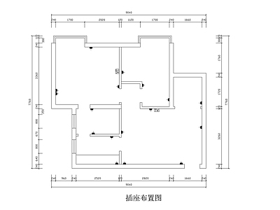 现代公寓 公寓室内装修 施工图